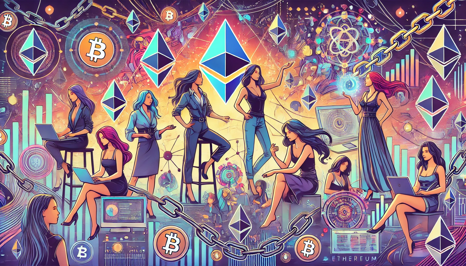 Women in blockchain and crypto art: breaking barriers and forging new paths