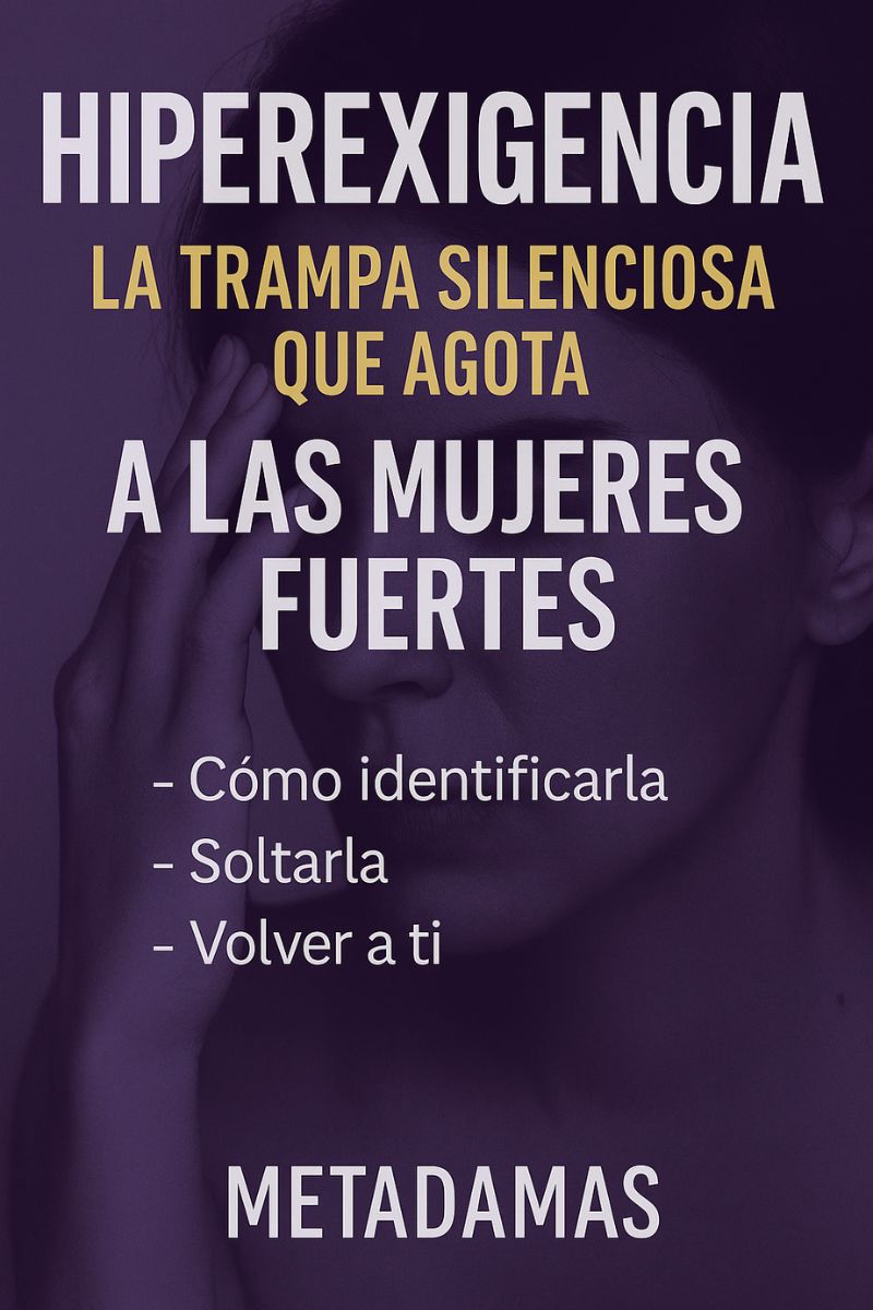 METAdamas. Hiperexigencia: la trampa silenciosa que agota a las mujeres 1