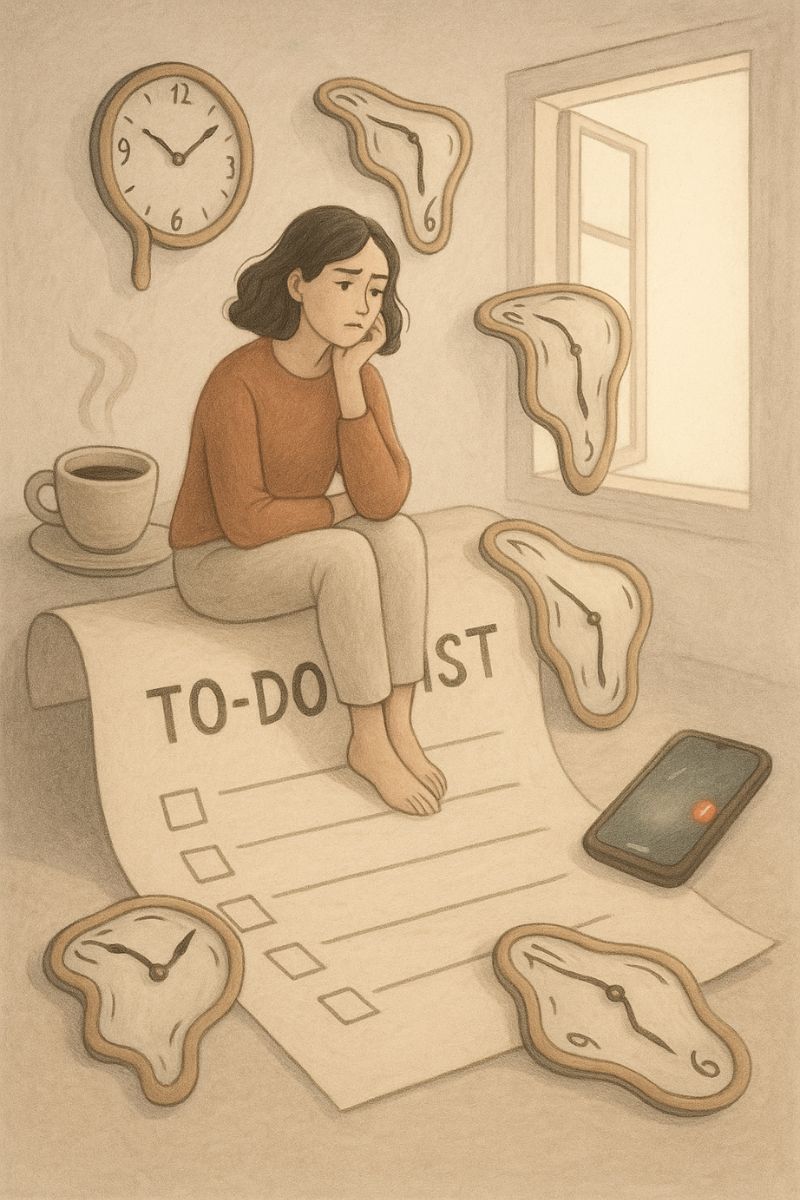 METAdamas. Procrastinación con Solange Otermin: entre la demora y el peligro de posponerlo todo 1 procratinacion con Solange Otermin 1